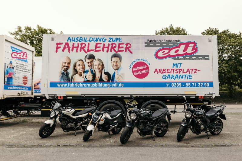 Motorräder für professionelle Ausbildung